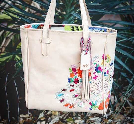 Mack Embroidered Classic Tote