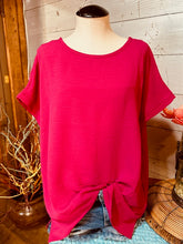Load image into Gallery viewer, Round Neck Airflow Blouse
