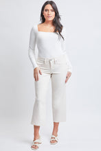 Load image into Gallery viewer, Mid Rise Hyperstretch Wide Leg Crop Jean
