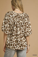 Load image into Gallery viewer, Leopard Print V-Neck Blouse
