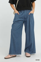 Load image into Gallery viewer, Stone Washed Wide Leg Pants
