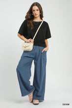 Load image into Gallery viewer, Stone Washed Wide Leg Pants
