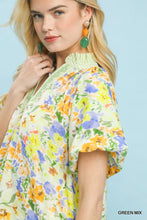 Load image into Gallery viewer, Watercolor Floral Top
