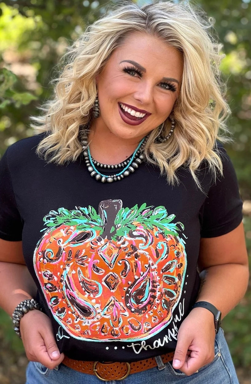 Thankful Pumpkin Tee