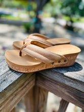 Load image into Gallery viewer, Rose Gold Cork Wedge
