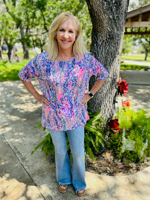 Summer Floral Tunic