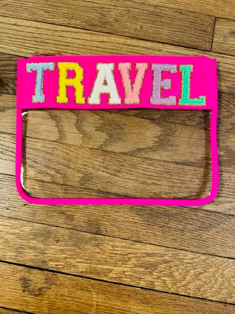 Travel Clear Luxury Nylon Pouch
