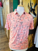 Load image into Gallery viewer, Raised By Coyotes Men&#39;s TexFlex Polos
