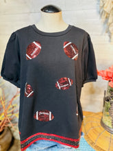 Load image into Gallery viewer, Sequin Football Blouse
