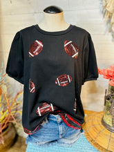 Load image into Gallery viewer, Sequin Football Blouse
