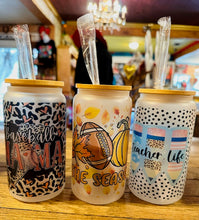 Load image into Gallery viewer, 16 oz Frosted Glass Tumbler
