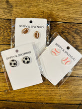 Load image into Gallery viewer, Sports Stud Earrings
