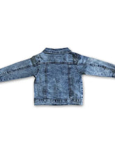 Load image into Gallery viewer, Stone Wash Little Girls Denim Jacket
