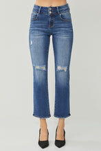 Load image into Gallery viewer, Risen Dark High Rise Ankle Jean
