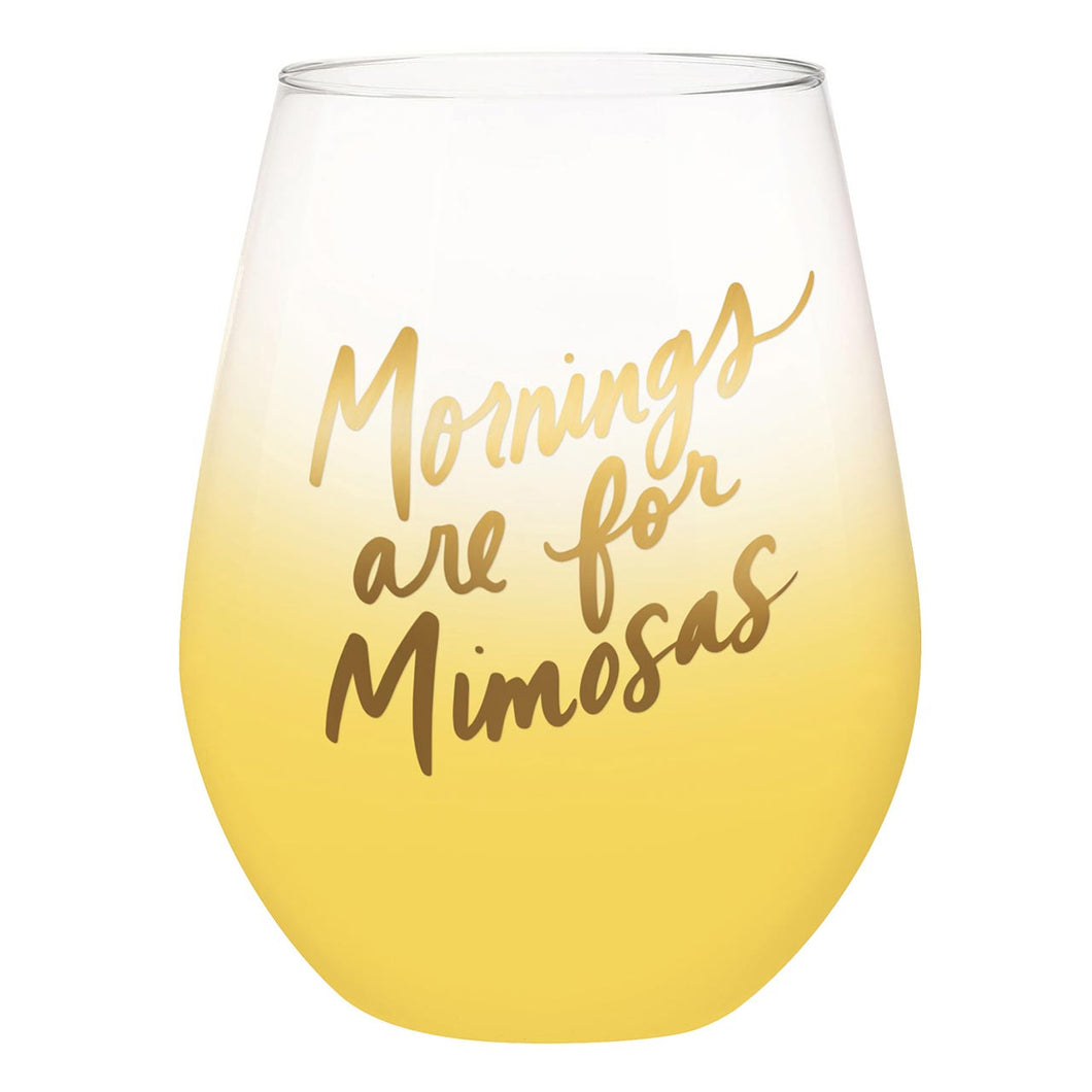 30 oz Stemless Morning Mimosas