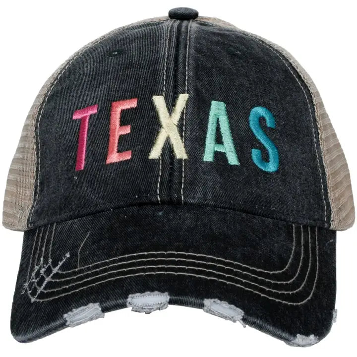 Texas Multicolored Trucker Hat