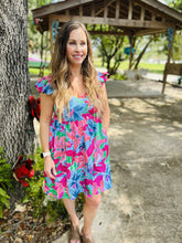 Load image into Gallery viewer, Maui Floral Dress with Pockets
