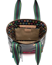 Load image into Gallery viewer, Consuela Playa Poppy Black Tote
