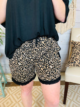 Load image into Gallery viewer, Cheetah Print Drawstring Shorts
