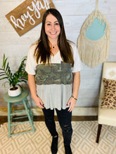 Load image into Gallery viewer, Camo Block Style Tee
