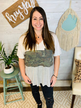 Load image into Gallery viewer, Camo Block Style Tee
