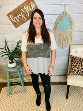 Load image into Gallery viewer, Camo Block Style Tee
