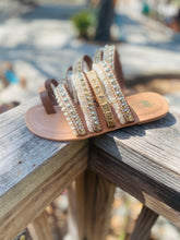 Load image into Gallery viewer, Boho Cream Sandal
