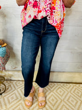 Load image into Gallery viewer, High Waisted Cropped Wide Leg Jean
