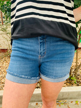 Load image into Gallery viewer, JB Cuff Hem Shorts
