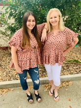 Load image into Gallery viewer, Babydoll Dot Top
