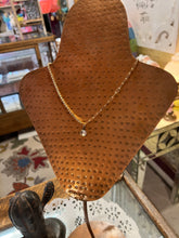 Load image into Gallery viewer, Rhinestone and Chain Necklace
