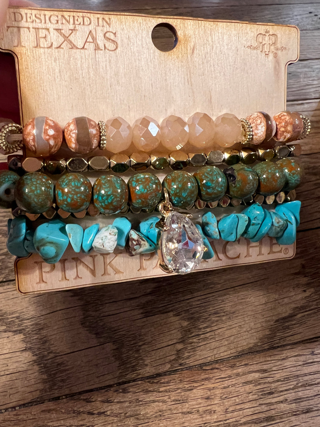 5 Strand Turquoise Bracelets