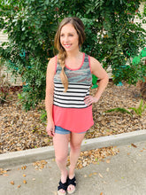Load image into Gallery viewer, Camo Stripe Tank
