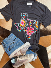 Load image into Gallery viewer, Floral Texas Tee
