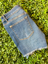 Load image into Gallery viewer, Judy Blue Mid-Rise Destroyed Cut-Off Shorts
