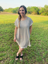 Load image into Gallery viewer, Classic Striped Dress
