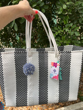 Load image into Gallery viewer, Zebra Woven Super Tote
