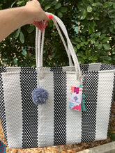 Load image into Gallery viewer, Zebra Woven Super Tote
