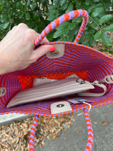 Load image into Gallery viewer, Positano Medium Woven Crossbody Bag
