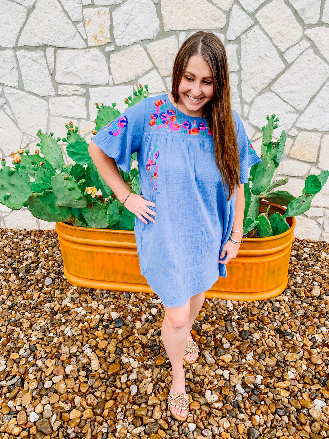 Blue San Miguel Dress
