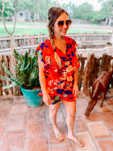 Load image into Gallery viewer, Tropical Vibes Romper
