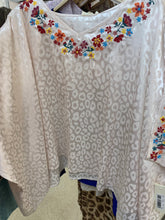 Load image into Gallery viewer, Cheetah Embroidered Shine Top
