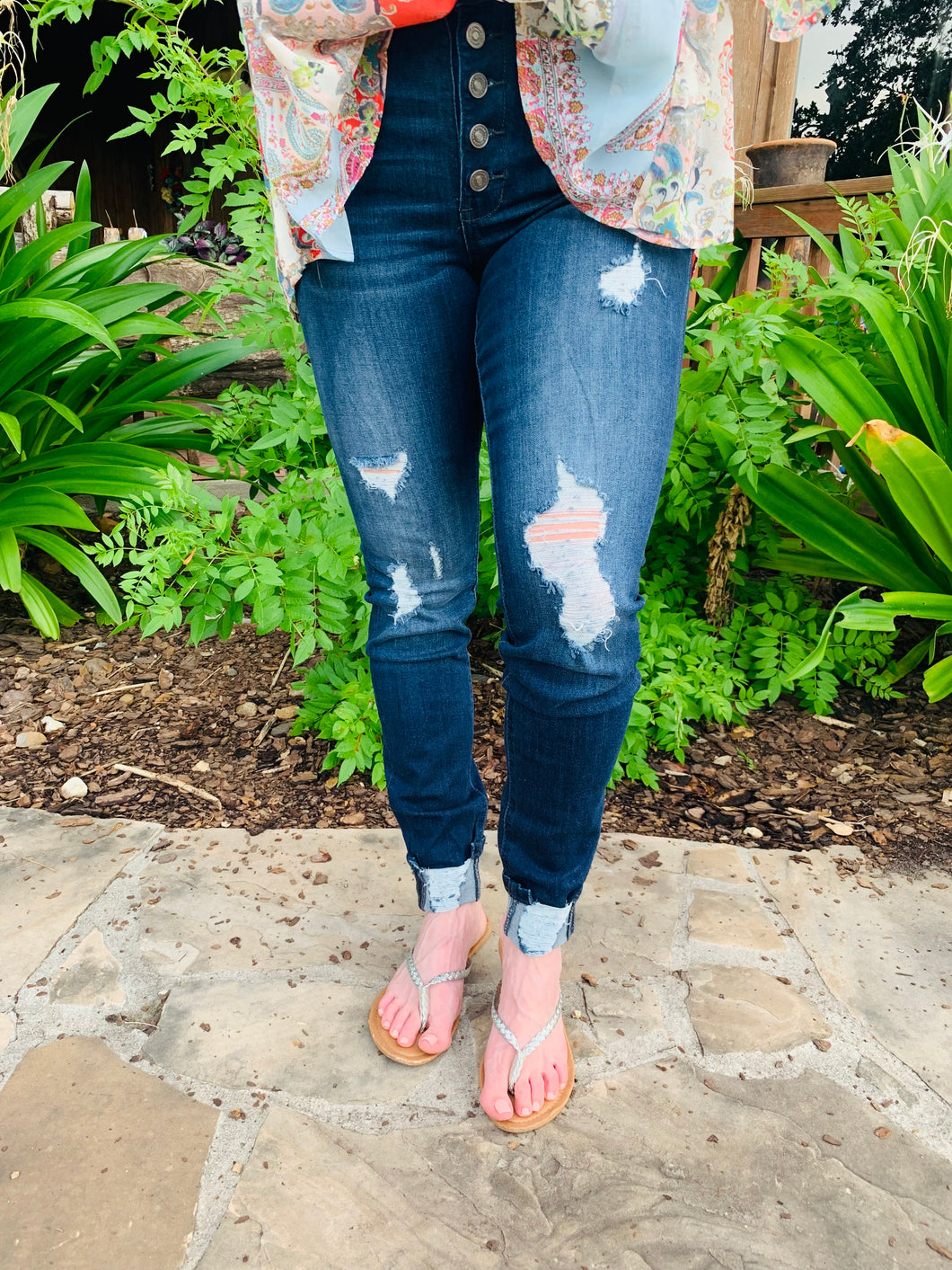 Gemma 5 button Super Skinny Jean