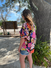 Load image into Gallery viewer, Hot Colors Floral Top
