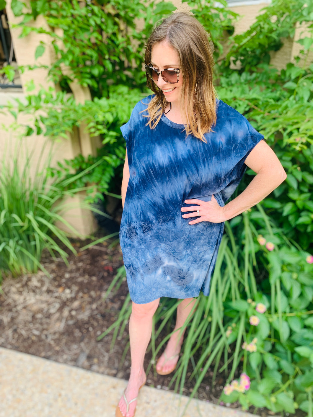 Tie Dye Sky Dress