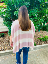 Load image into Gallery viewer, Lavender Poncho Style Top
