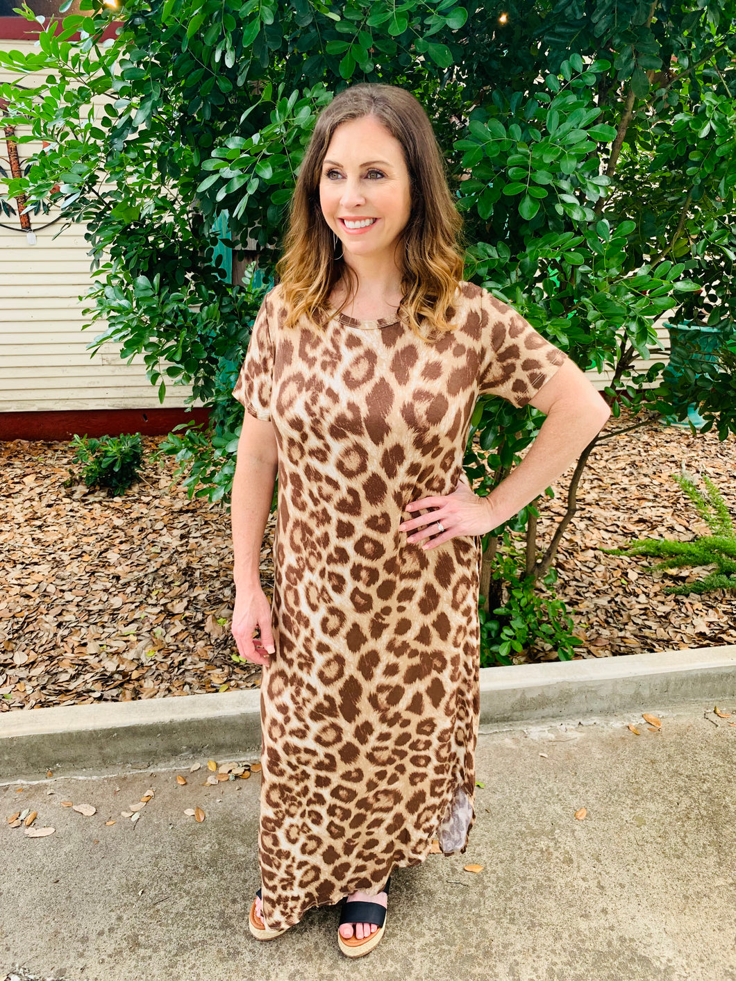 Cheetah Maxi Dress