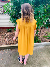 Load image into Gallery viewer, Embroidered Flutter Dress
