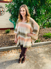 Load image into Gallery viewer, Desert Sunset Poncho Top
