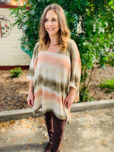 Load image into Gallery viewer, Desert Sunset Poncho Top
